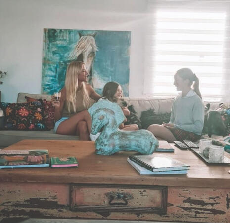 ‘Paloma ‘ abstract art 120 x 80